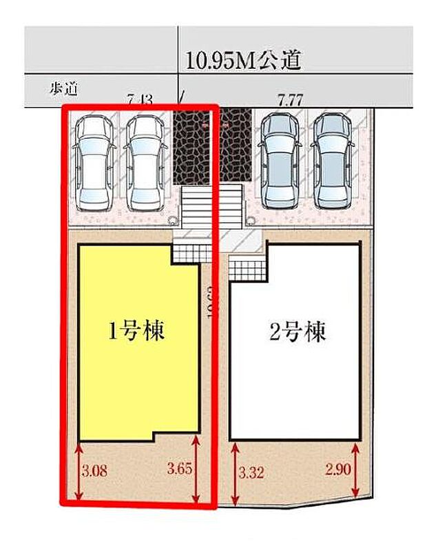 カースペース付きでマイカーをお持ちのご家庭でも安心。物件探しのご条件・ご要望・ご質問など、何なりと弊社スタッフまでお申し付けください!