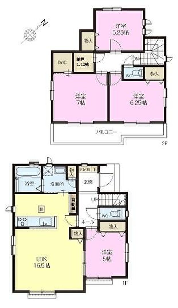 4LDKの魅力的な間取り!LDKはゆったりとした空間で、ご家族との団らん時間が、より一層充実したものになりますね家族との仲が深まり、自然と笑顔が増えそうです!