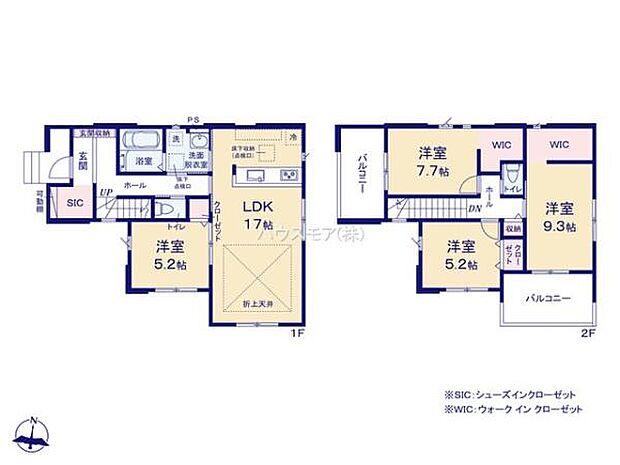 4LDKの魅力的な間取り!LDKはゆったりとした空間で、ご家族との団らん時間が、より一層充実したものになりますね。家族との仲が深まり、自然と笑顔が増えます!