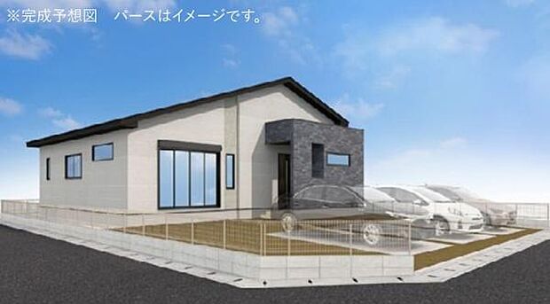 こちらは完成予想図です!完成が楽しみですね。いろいろなご希望がございましたら、お客様のご要望をどしどしお聞かせください。