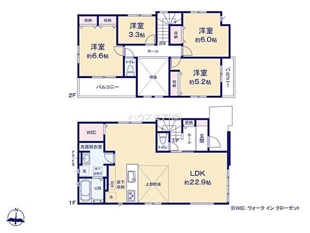 4LDKの魅力的な間取り!LDKはゆったりとした空間で、ご家族との団らん時間が、より一層充実したものになりますね。家族との仲が深まり、自然と笑顔が増えます!
