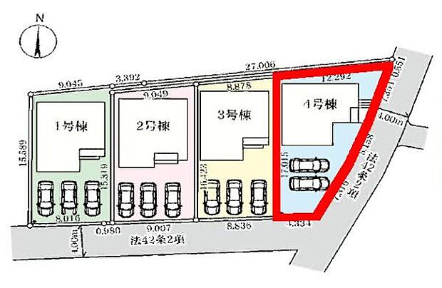 カースペース2台付きでマイカーをお持ちのご家庭でも安心。物件探しのご条件・ご要望・ご質問など、何なりと弊社スタッフまでお申し付けください!