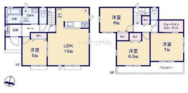 4LDKの魅力的な間取り！LDKはゆったりとした空間で、ご家族との団らん時間が、より一層充実したものになりますね家族との仲が深まり、自然と笑顔が増えそうです！