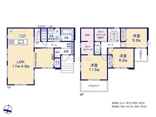 3SLDKの魅力的な間取り！LDKはゆったりとした空間で、ご家族との団らん時間が、より一層充実したものになりますね。家族との仲が深まり、自然と笑顔が増えます！