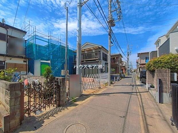 前面道路4m!陽当り良好な立地です。