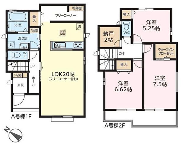 3SLDKの魅力的な間取り!LDKはゆったりとした空間で、ご家族との団らん時間が、より一層充実したものになりますね。家族との仲が深まり、自然と笑顔が増えます!