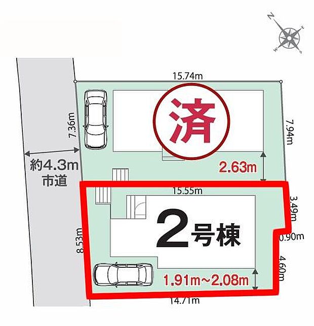 カースペース付きでマイカーをお持ちのご家庭でも安心。物件探しのご条件・ご要望・ご質問など、何なりと弊社スタッフまでお申し付けください!