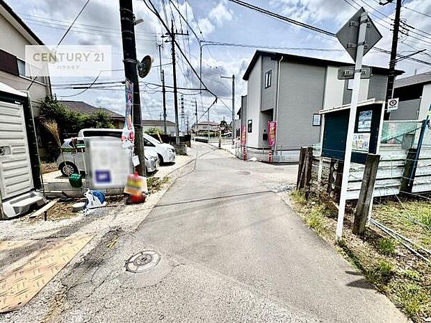 前面道路4ｍ！陽当り良好な立地です。