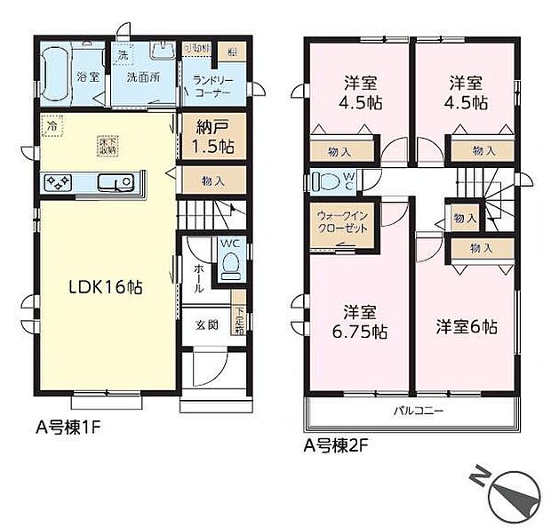 4SLDKの魅力的な間取り!LDKはゆったりとした空間で、ご家族との団らん時間が、より一層充実したものになりますね家族との仲が深まり、自然と笑顔が増えそうです!