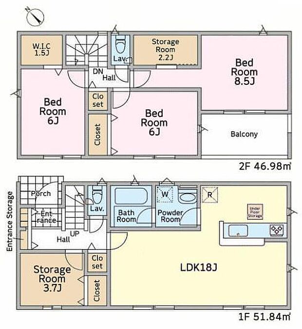 3LDK+2Sの魅力的な間取り！LDKはゆったりとした空間で、ご家族との団らん時間が、より一層充実したものになりますね家族との仲が深まり、自然と笑顔が増えそうです！