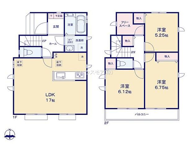 3LDKの魅力的な間取り！LDKはゆったりとした空間で、ご家族との団らん時間が、より一層充実したものになりますね家族との仲が深まり、自然と笑顔が増えそうです！