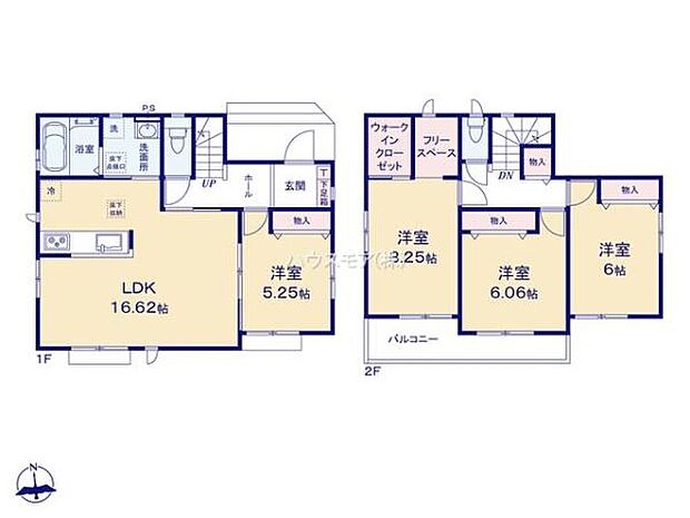 4LDKの魅力的な間取り！LDKはゆったりとした空間で、ご家族との団らん時間が、より一層充実したものになりますね家族との仲が深まり、自然と笑顔が増えそうです！