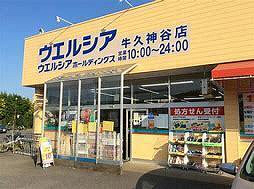 ウエルシア牛久神谷店まで1088m