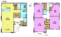 松戸市大金平4丁目 1号棟 新築戸建