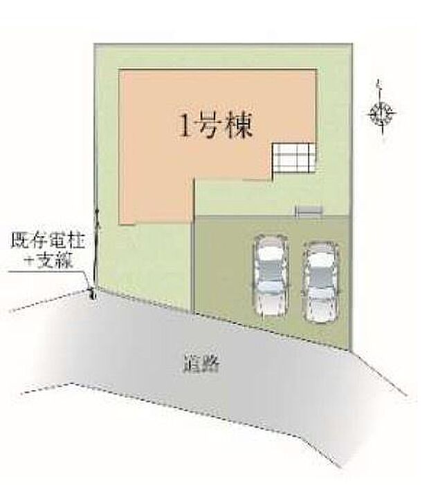 カースペース2台付きでマイカーをお持ちのご家庭でも安心。物件探しのご条件・ご要望・ご質問など、何なりと弊社スタッフまでお申し付けください!