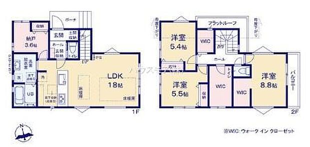 3SLDKの魅力的な間取り!LDKはゆったりとした空間で、ご家族との団らん時間が、より一層充実したものになりますね。家族との仲が深まり、自然と笑顔が増えます!