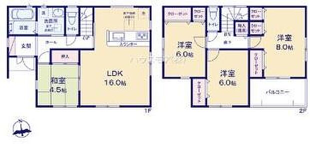 4LDKの魅力的な間取り!LDKはゆったりとした空間で、ご家族との団らん時間が、より一層充実したものになりますね家族との仲が深まり、自然と笑顔が増えそうです!