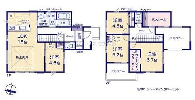 4LDKの魅力的な間取り！LDKはゆったりとした空間で、ご家族との団らん時間が、より一層充実したものになりますね家族との仲が深まり、自然と笑顔が増えそうです！