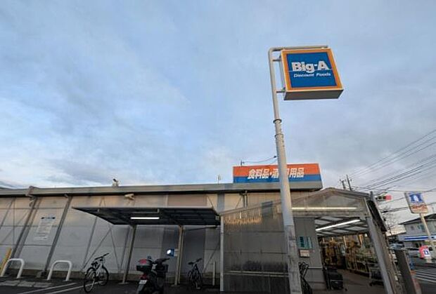 ビッグ・エー松戸八ケ崎店まで320m