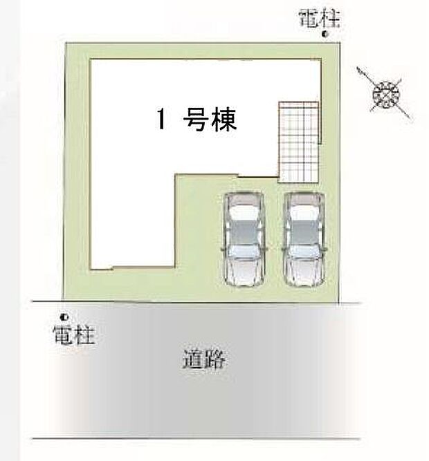 カースペース2台付きでマイカーをお持ちのご家庭でも安心。物件探しのご条件・ご要望・ご質問など、何なりと弊社スタッフまでお申し付けください!