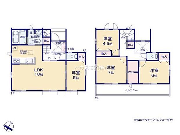 4LDKの魅力的な間取り!LDKはゆったりとした空間で、ご家族との団らん時間が、より一層充実したものになりますね家族との仲が深まり、自然と笑顔が増えそうです!