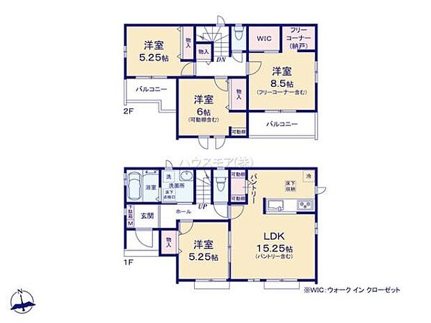 4LDKの魅力的な間取り!LDKはゆったりとした空間で、ご家族との団らん時間が、より一層充実したものになりますね家族との仲が深まり、自然と笑顔が増えそうです!