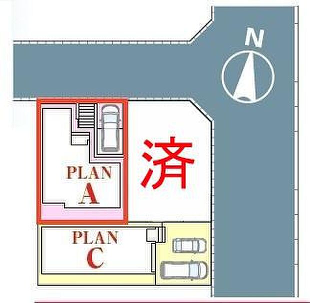 カースペース付き！マイカーをお持ちの方も安心ですね。物件探しのご条件・ご要望などありましたら、何なりとスタッフまでお申し付けください！