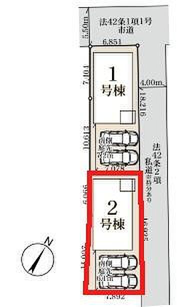 カースペース2台付きでマイカーをお持ちのご家庭でも安心。物件探しのご条件・ご要望・ご質問など、何なりと弊社スタッフまでお申し付けください!