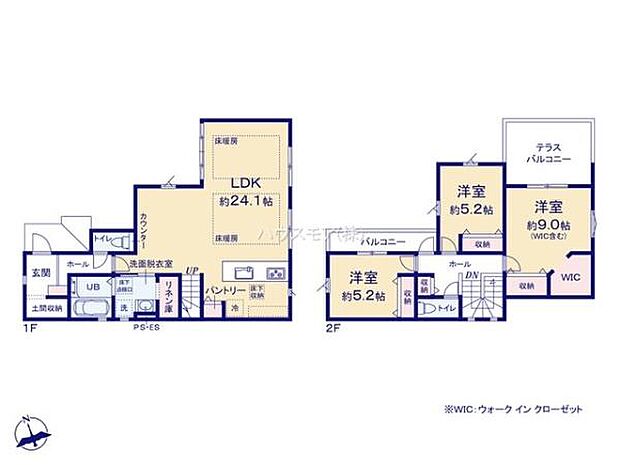 3(4)LDKの魅力的な間取り!LDKはゆったりとした空間で、ご家族との団らん時間が、より一層充実したものになりますね。家族との仲が深まり、自然と笑顔が増えます!