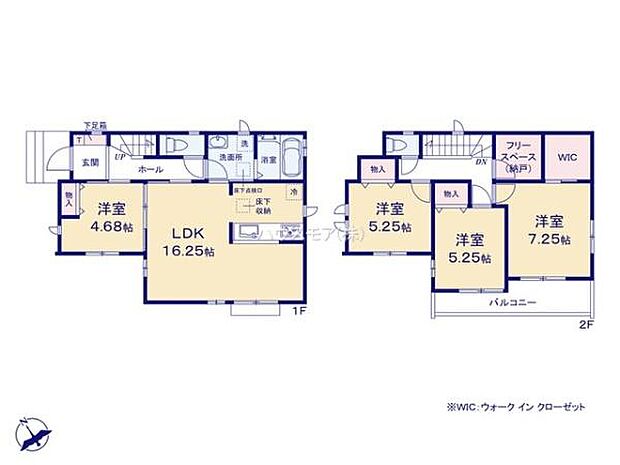 4LDKの魅力的な間取り!LDKはゆったりとした空間で、ご家族との団らん時間が、より一層充実したものになりますね家族との仲が深まり、自然と笑顔が増えそうです!