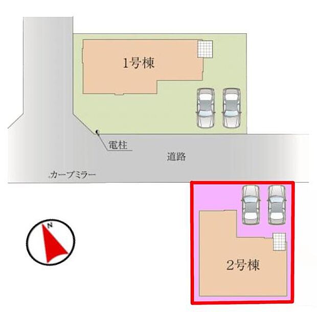 カースペース付きでマイカーをお持ちのご家庭でも安心。物件探しのご条件・ご要望・ご質問など、何なりと弊社スタッフまでお申し付けください!