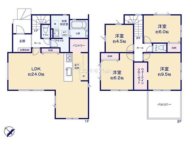 4LDKの魅力的な間取り!LDKはゆったりとした空間で、ご家族との団らん時間が、より一層充実したものになりますね家族との仲が深まり、自然と笑顔が増えそうです!