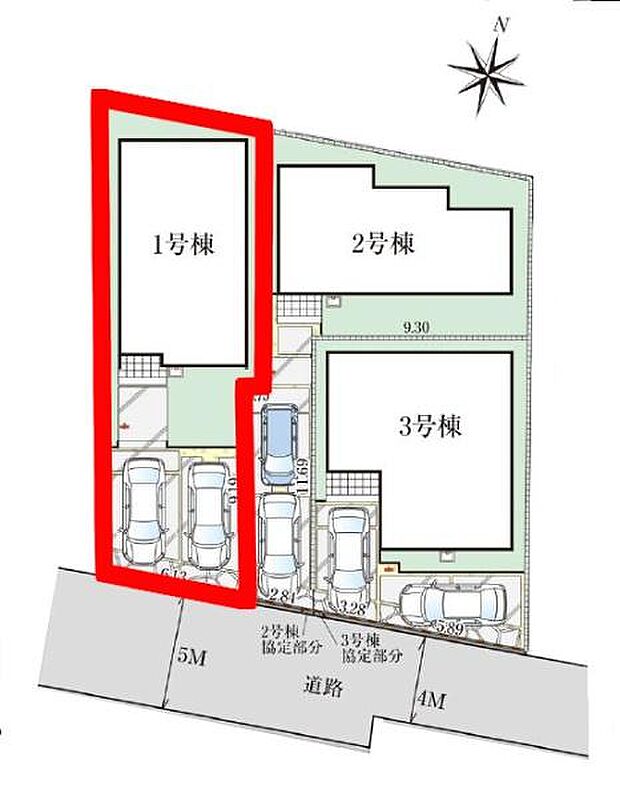 カースペースは2台付き!セカンドカー持ちの方や急な来客時にも安心ですね。物件探しのご条件・ご要望などありましたら、何なりとスタッフまでお申し付けください!