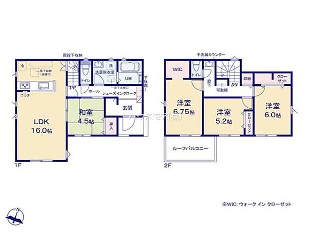 4LDKの魅力的な間取り!LDKはゆったりとした空間で、ご家族との団らん時間が、より一層充実したものになりますね。家族との仲が深まり、自然と笑顔が増えます!