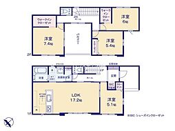取手市宮和田 1号棟 新築戸建て
