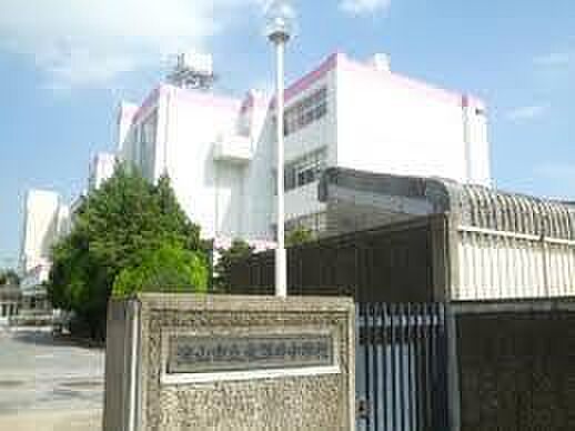 流山市立東深井中学校まで1400m