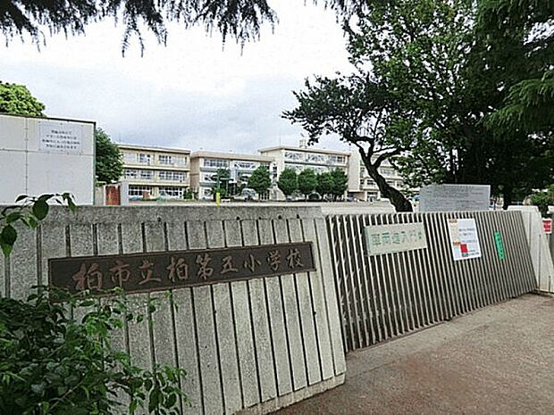 柏市立柏第五小学校まで1500m