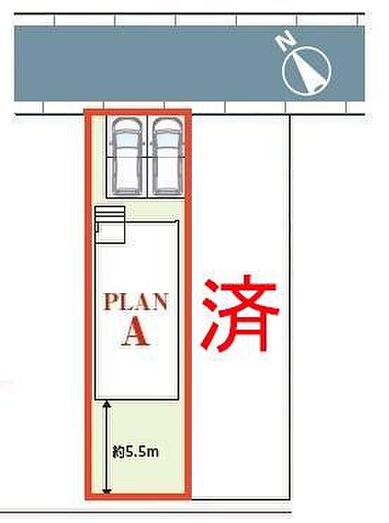 カースペース2台付きでマイカーをお持ちのご家庭でも安心。物件探しのご条件・ご要望・ご質問など、何なりと弊社スタッフまでお申し付けください!