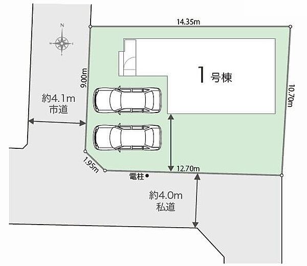 カースペース2台付きでマイカーをお持ちのご家庭でも安心。物件探しのご条件・ご要望・ご質問など、何なりと弊社スタッフまでお申し付けください！