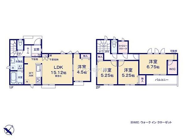 4LDKの魅力的な間取り！LDKはゆったりとした空間で、ご家族との団らん時間が、より一層充実したものになりますね家族との仲が深まり、自然と笑顔が増えそうです！