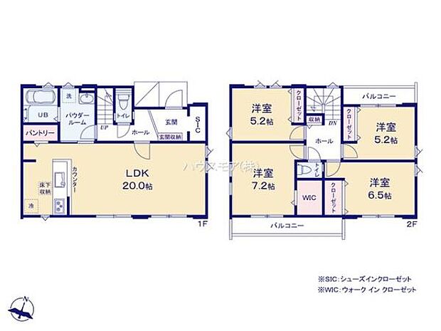 4LDKの魅力的な間取り！LDKはゆったりとした空間で、ご家族との団らん時間が、より一層充実したものになりますね家族との仲が深まり、自然と笑顔が増えそうです！