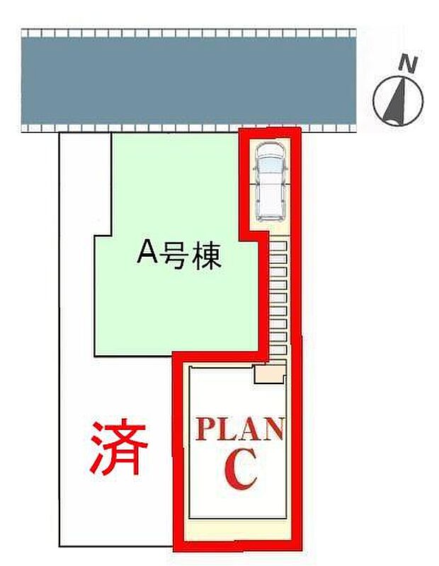 カースペース付きでマイカーをお持ちのご家庭でも安心。物件探しのご条件・ご要望・ご質問など、何なりと弊社スタッフまでお申し付けください!