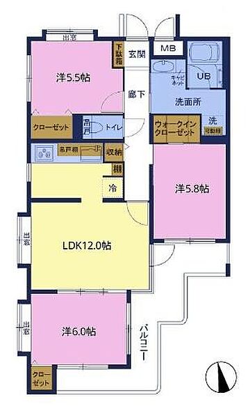間取り：312001306077