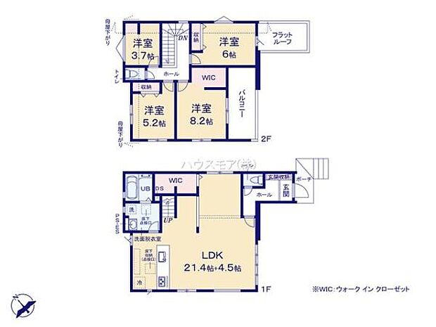 4LDKの魅力的な間取り!LDKはゆったりとした空間で、ご家族との団らん時間が、より一層充実したものになりますね家族との仲が深まり、自然と笑顔が増えそうです!