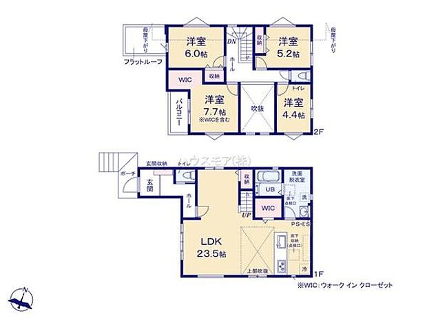 4LDKの魅力的な間取り！LDKはゆったりとした空間で、ご家族との団らん時間が、より一層充実したものになりますね。家族との仲が深まり、自然と笑顔が増えます！