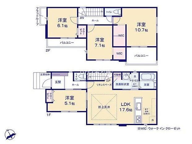 4LDKの魅力的な間取り！LDKはゆったりとした空間で、ご家族との団らん時間が、より一層充実したものになりますね家族との仲が深まり、自然と笑顔が増えそうです！