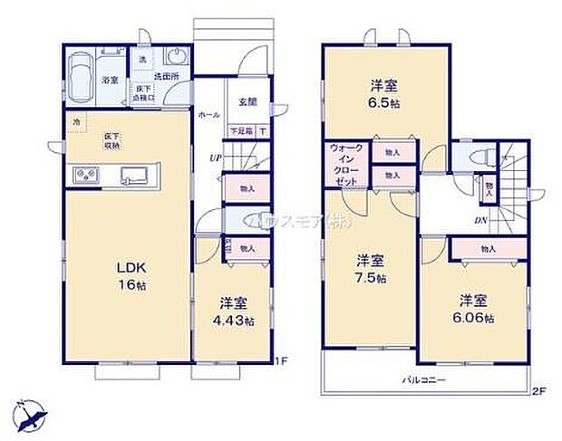 4LDKの魅力的な間取り!LDKはゆったりとした空間で、ご家族との団らん時間が、より一層充実したものになりますね家族との仲が深まり、自然と笑顔が増えそうです!【現地販売会開催中】
