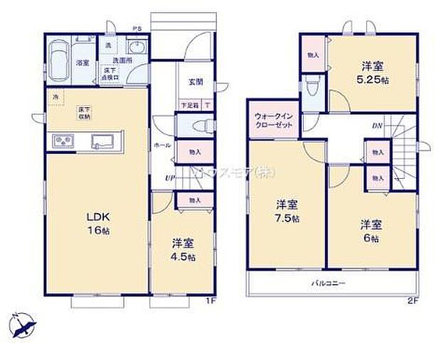 4LDKの魅力的な間取り!LDKはゆったりとした空間で、ご家族との団らん時間が、より一層充実したものになりますね家族との仲が深まり、自然と笑顔が増えそうです!【現地販売会開催中】