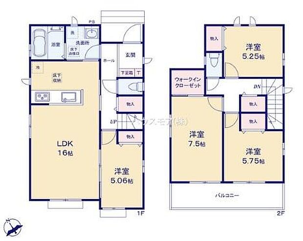 4LDKの魅力的な間取り!LDKはゆったりとした空間で、ご家族との団らん時間が、より一層充実したものになりますね家族との仲が深まり、自然と笑顔が増えそうです!【現地販売会開催中】