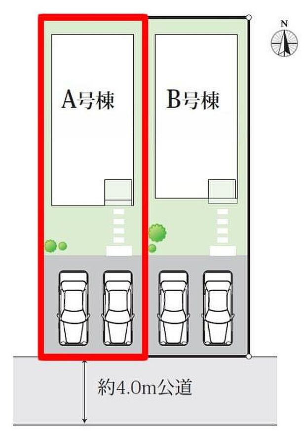 カースペース2台付きでマイカーをお持ちのご家庭でも安心。物件探しのご条件・ご要望・ご質問など、何なりと弊社スタッフまでお申し付けください！